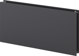 Mexen CHF20 Хигиенен плосък радиатор 400 x 1500 mm, странично свързване, 1079 W, антрацит - W420HF-040-150-66