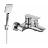 Mexen Axel R62 смесител за вана с душ комплект, хром - 7383R62-00
