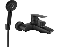 Mexen Axel R40 батерия за вана със смесителен душ, черна - 7383R40-70