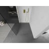 Mexen Kioto душ кабина Walk-in 75 x 200 см, прозрачна 8 мм, златиста - 800-075-101-50-00