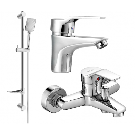 Mexen Caro DF62 комплект за вана, хром - 746603DF62-00