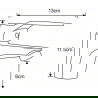 Mexen Caro DF62 комплект душ, черен - 746604DF62-70