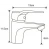 Mexen Caro DF72 комплекта за душ, хром - 746604DF72-00