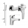Mexen Caro DF72 комплект за душ, хром - 746604DF72-00