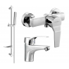 Mexen Caro DF72 комплекта за душ, хром - 746604DF72-00