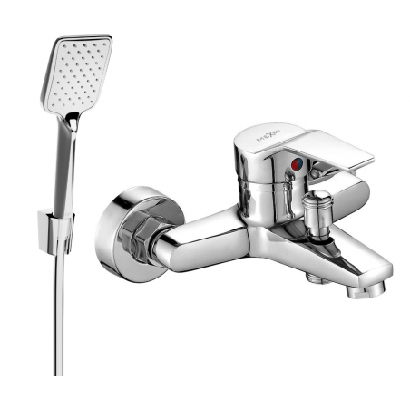 Mexen Caro R62 вана батерия с душ комплект, хром - 74663R62-00