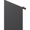 Mexen CVH10 Хигиеничен панелен радиатор 900 x 3000 мм, долно свързване, 2680 W, антрацит - W610H-090-300-66