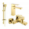 Mexen Cetus DQ45 комплект за вана, златист - 744303DQ45-50