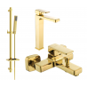 Mexen Cetus DQ77 комплект за вана, златист - 744313DQ77-50