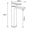 Mexen Cetus DQ45 комплект вана, злато - 744313DQ45-50