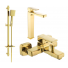 Mexen Cetus DQ45 комплект за вана, златен - 744313DQ45-50