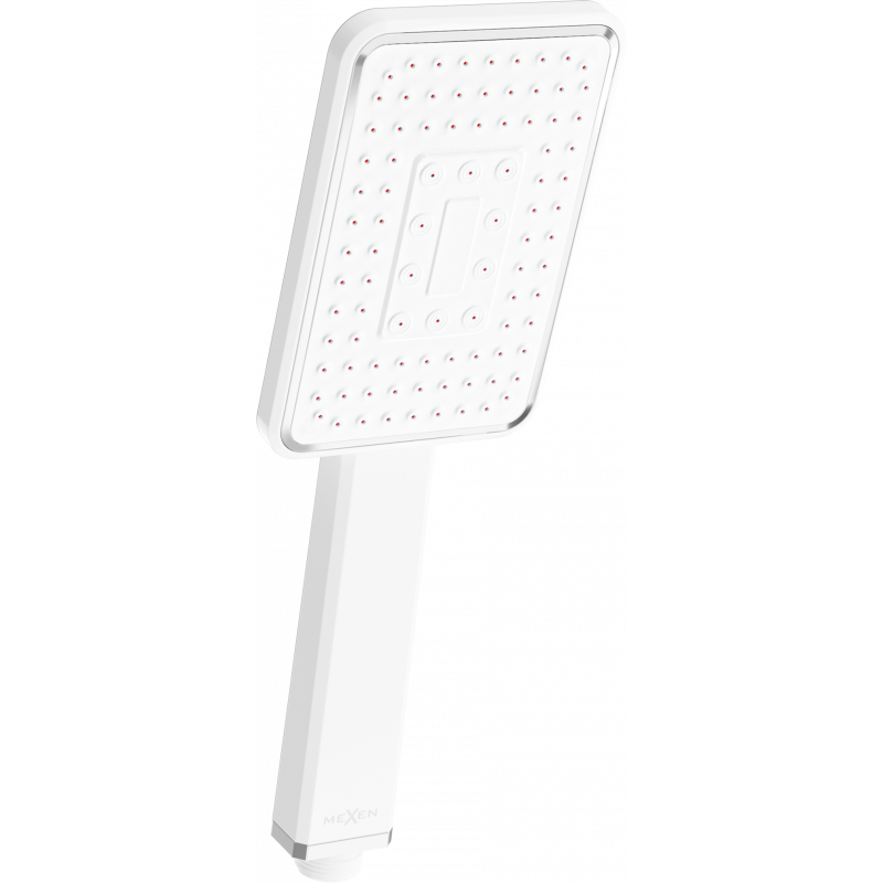 Mexen R-54 еднорежимна душ глава, бяла/хром - 79554-21