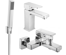 Mexen Cetus R77 комплект за баня, хром - 744303R77-00