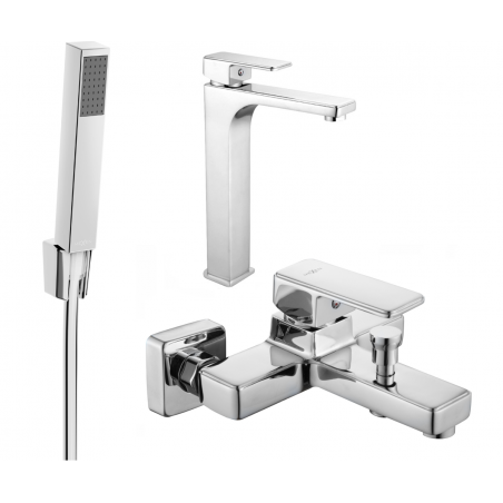 Mexen Cetus Комплект за вана R77, хром - 744313R77-00