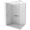 Mexen Kioto+ душ екран с рафт Walk-in 75 x 200 см, прозрачен, хром - 800-075-121-01-00