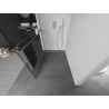 Mexen Киото+ душ кабина с Walk-in рафт 85 x 200 см, прозрачна, хром - 800-085-121-01-00