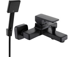 Mexen Cetus R45 батерия за вана със спрей комплект, черен - 74433R45-70