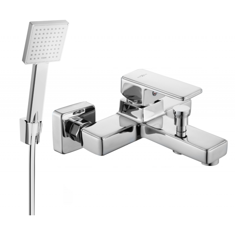 Mexen Cetus R45 вана батерия с душ комплект, хром - 74433R45-00