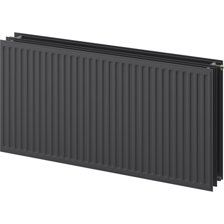 Mexen CVH30 плосък хигиенен радиатор 500 x 1400 мм, долно свързване, 1815 W, антрацит - W630H-050-140-66