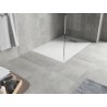 Mexen Hugo правоъгълна душ кабина SMC 80 x 70 см, бяла, inox покритие - 42107080-X