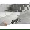 Правоъгълно душово корито Mexen Hugo SMC 130 x 70 см, бяло, inox капак - 42107013-X
