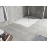 Mexen Hugo правоъгълен душ кабина SMC 120 x 90 см, бял, капак inox - 42109012-X