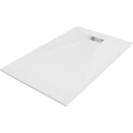 Ректангуларен поддушов коритце Mexen Hugo SMC 150 x 90 cm, бял, inox покритие - 42109015-X