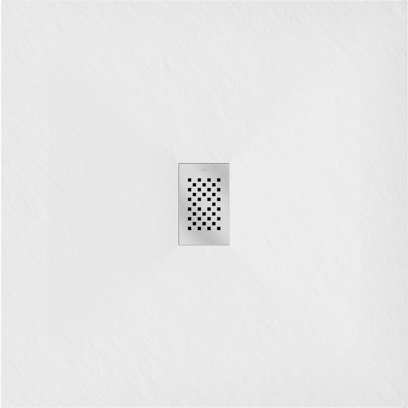 Mexen Hugo квадратен душов под SMC 100 x 100 см, бял, инокс покритие - 42101010-X
