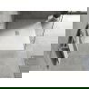 Mexen Hugo правоъгълен душ фонтан SMC 130 x 100 см, бял, inox покритие - 42101013-X