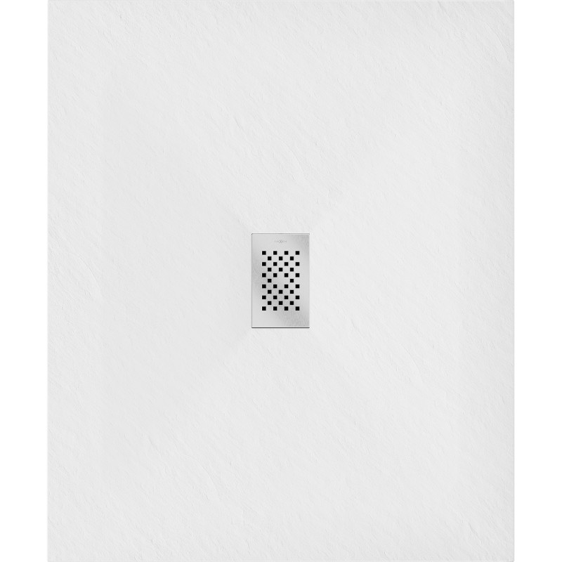 Mexen Hugo правоъгълно корито за душ SMC 120 x 100 cm, бяло, инсокс капак - 42101012-X