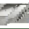 Mexen Hugo правоъгълен душ кабина SMC 140 x 100 см, бял, инокс обшивка - 42101014-X