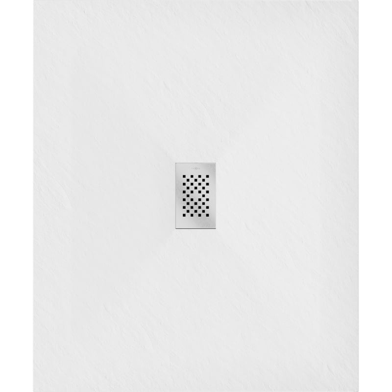 Mexen Hugo правоъгълно корито SMC 130 x 100 см, бяло, inox капак - 42101013-X