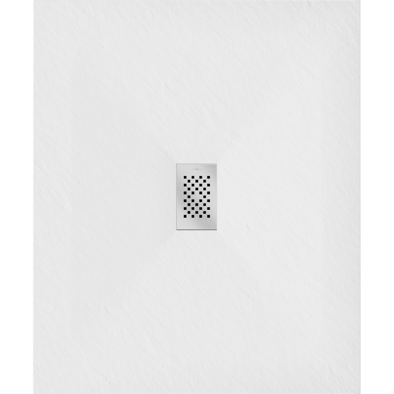 Mexen Hugo правоъгълна поддушова тава SMC 140 x 100 см, бяла, капак инокс - 42101014-X