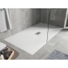 Mexen Hugo правоъгълна плоча за душ SMC 160 x 100 см, бял, покритие inox - 42101016-X