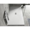 Mexen Hugo правоъгълна плоча за душ SMC 160 x 100 см, бял, покритие inox - 42101016-X
