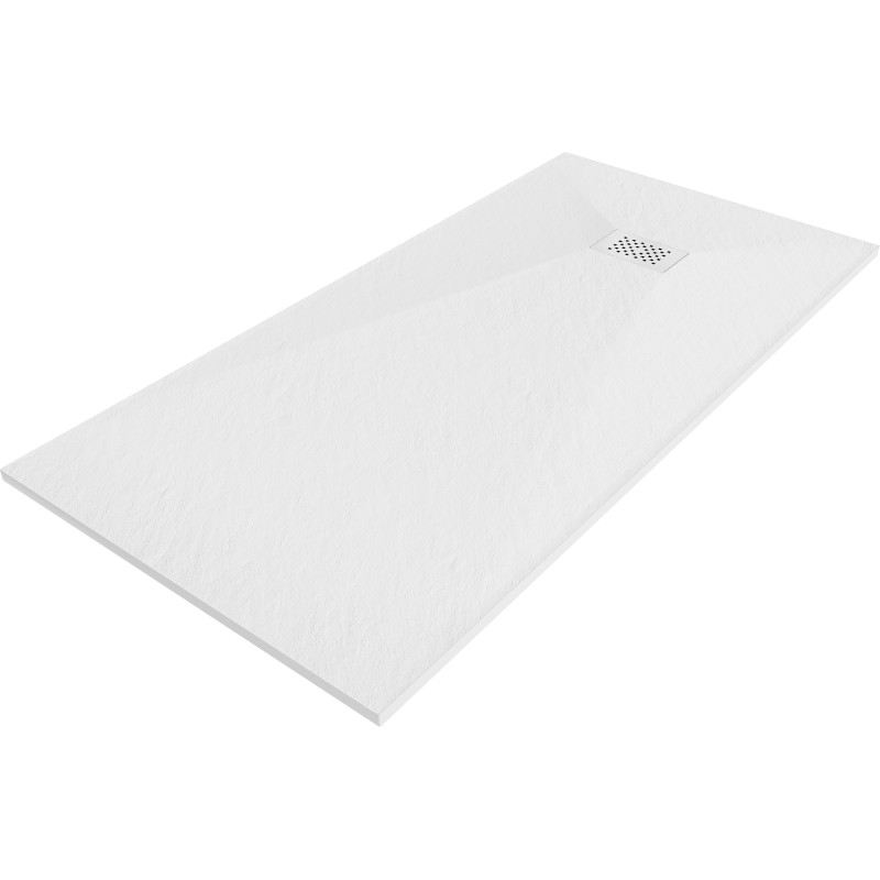 Mexen Hugo правоъгълна корито SMC 170 x 80 cm, бял, бял капак - 42108017-W
