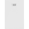 Правоъгълно корито за душ Mexen Hugo SMC 100 x 90 см, бяло, бял капак - 42109010-W
