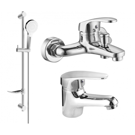 Mexen Erica DF05 комплект за баня, хром - 746403DF05-00