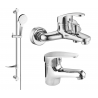 Mexen Erica DF05 комплект за баня, хром - 746403DF05-00