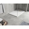 Mexen Hugo правоъгълна душ кабина SMC 100 x 70 см, бяла, златен капак - 42107010-G