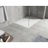 Mexen Hugo правоъгълен душ кабина SMC 100 x 80 см, бял, златна тапичка - 42108010-G