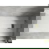 Mexen Hugo правоъгълен душ-кад SMC 180 x 80 см, бял, златна капачка - 42108018-G