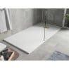 Mexen Hugo правоъгълно корито SMC 170 x 90 cm, бял, златна обвивка - 42109017-G