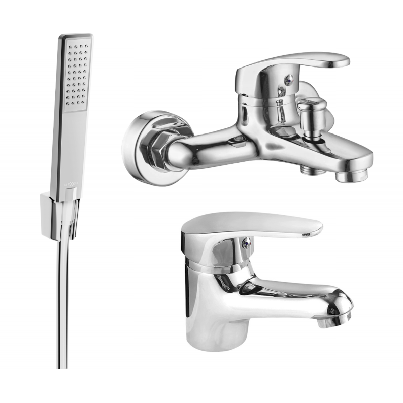 Mexen Erica R72 комплект за вана, хром - 746403R72-00