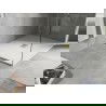 Mexen Hugo правоъгълна душ кабина SMC 120 x 100 см, бяла, златна капачка - 42101012-G