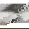 Mexen Hugo правоъгълно корито SMC 180 x 100 cm, бял, златна предпазна решетка - 42101018-G