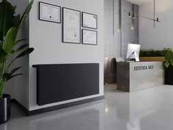 Mexen CVHF20 Hygiene Flat радиатор панелен 400 x 900 мм, долно свързване, 647 W, антрацит
