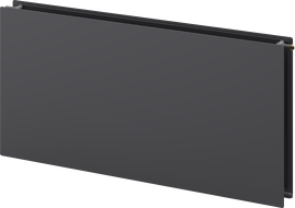 Mexen CVHF20 Хигиеничен Плосък панелен радиатор 400 x 1300 mm, долно свързване, 935 W, антрацит - W620HF-040-130-66