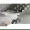 Mexen Hugo квадратен душ 80 x 80 см, бял, златна капачка - 42108080-G