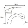 Mexen Fabia DB72 комплект за вана, хром - 746503DB72-00